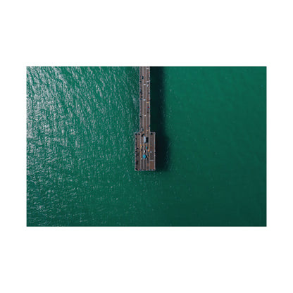 Iconic Pensacola Pier surrounded by Emerald Green waters